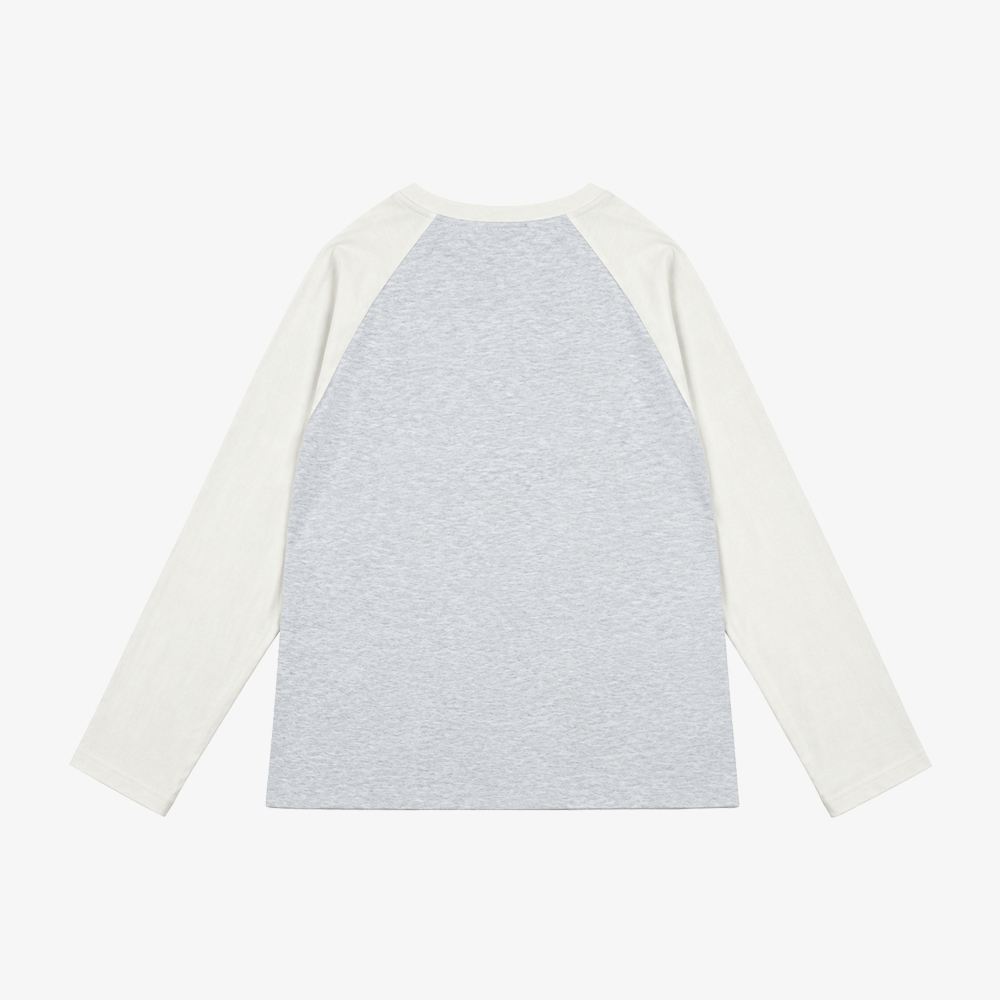 언스테디마켓 스타더스트 나그랑 롱슬리브 크림화이트(Unsteady Market Stardust Raglan LS Tee_Cream White) - 2