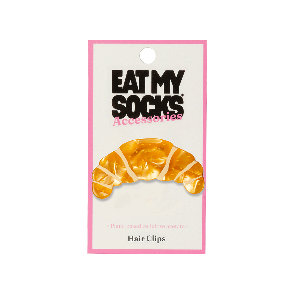 잇마이삭스 Croissant 크로와상 헤어핀 머리핀(Eat My Socks Croissant Hair Clips) - 3