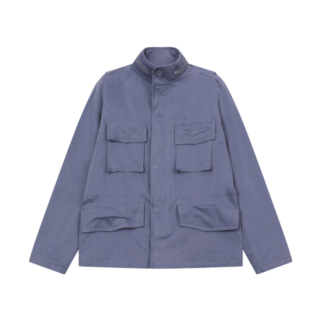 26FW-BCG-FJ-BL 9umiko Bcg Field Jacket Blue