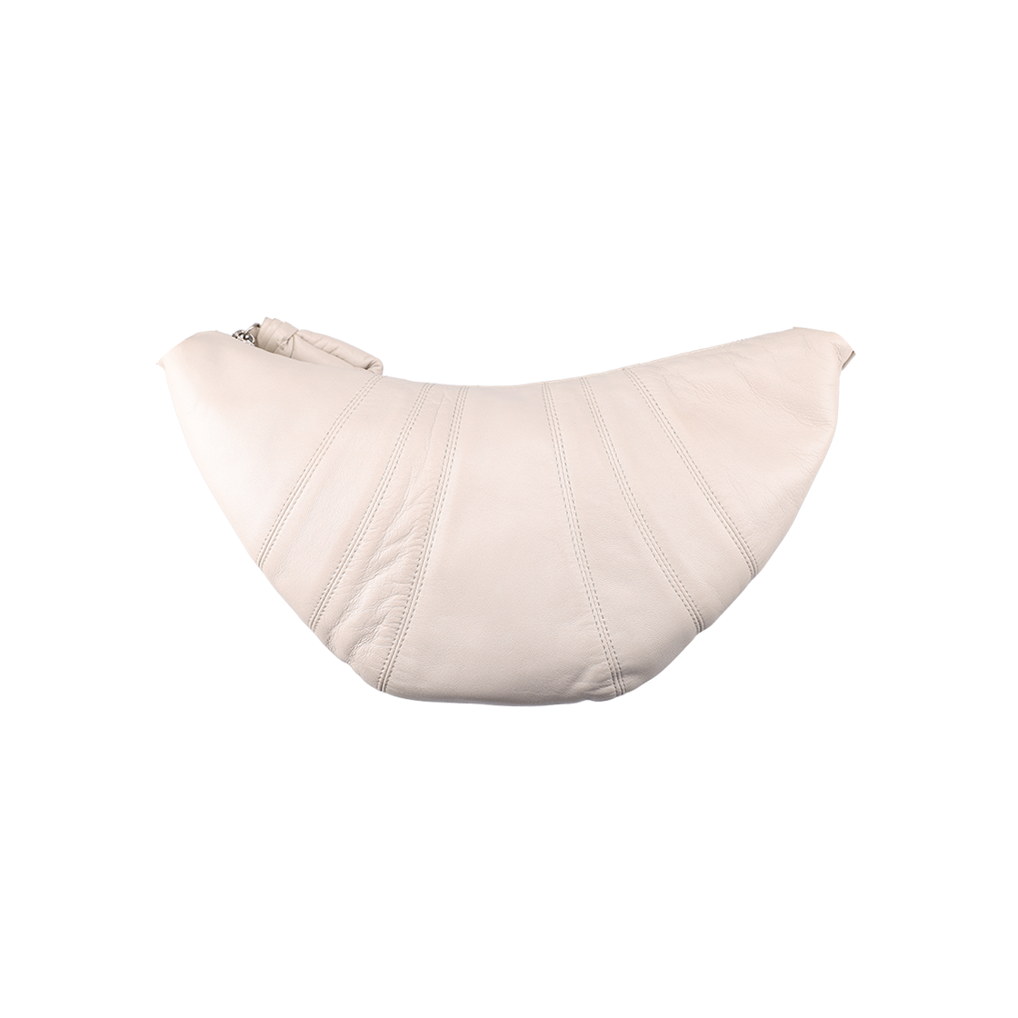 ITW4MORT9857 Lemaire Small Croissant Bag Soft Nappa Lambskin Pelican Gray