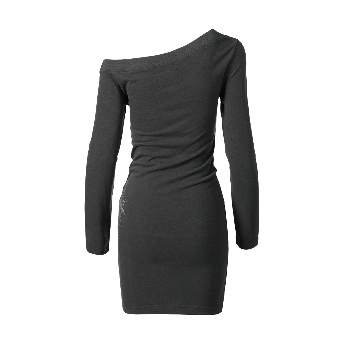더바이닐하우스 오프숄더 원피스(W) 차콜(Thevinylhouse Off Shoulder One-Piece(W) Charcoal) - 3