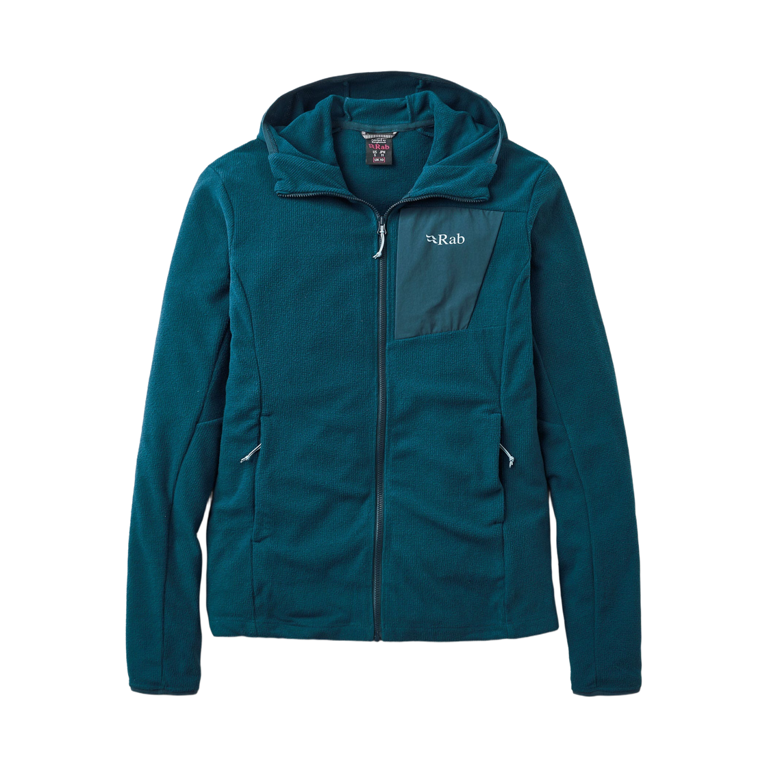 QFG-90 (W) Rab Tecton Hoody Tempest Blue