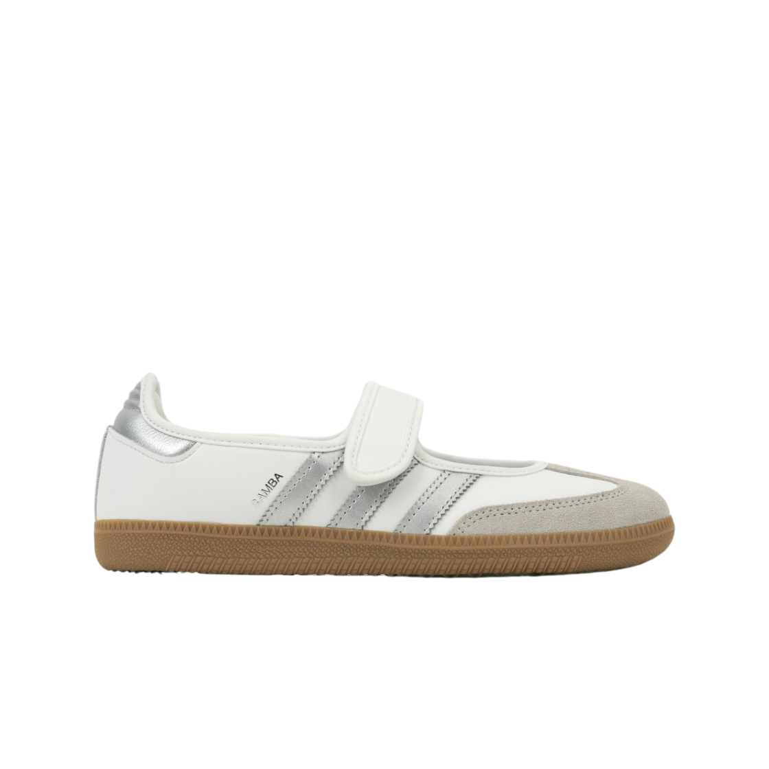 KJ3785 (W) Adidas Samba Jane Cloud White Silver Metallic