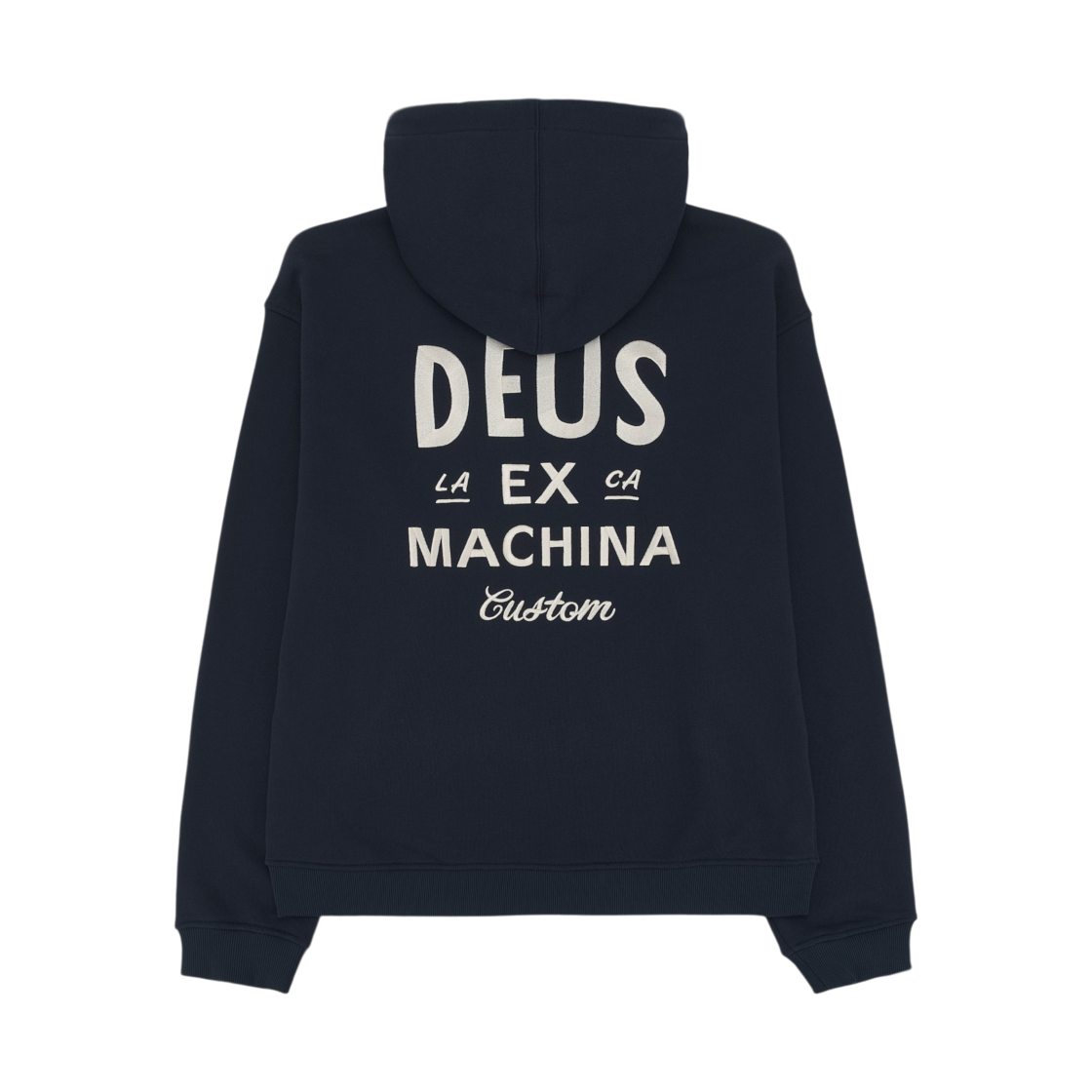 데우스 엑스 마키나 커스텀 집 후드 다크 네이비(Deus Ex Machina Custom Zip Hoodie Dark Navy) - 2