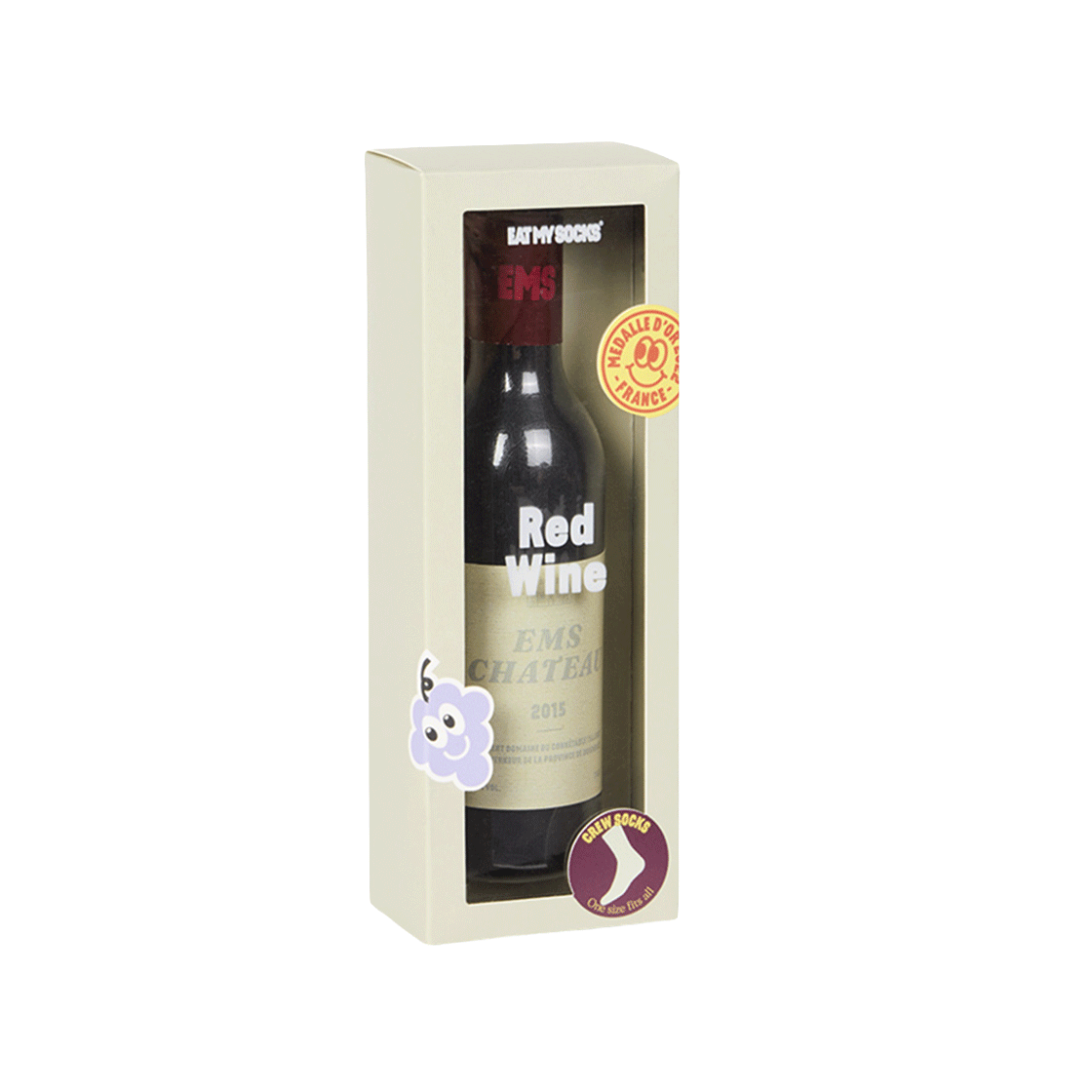3D Red Wine Eat My Socks 3D Red Wine