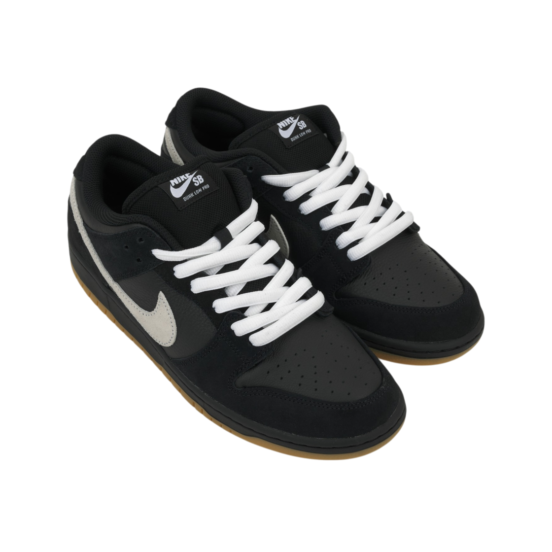 나이키 SB 덩크 로우 프로 블랙 화이트(Nike SB Dunk Low Pro Black White) - 4