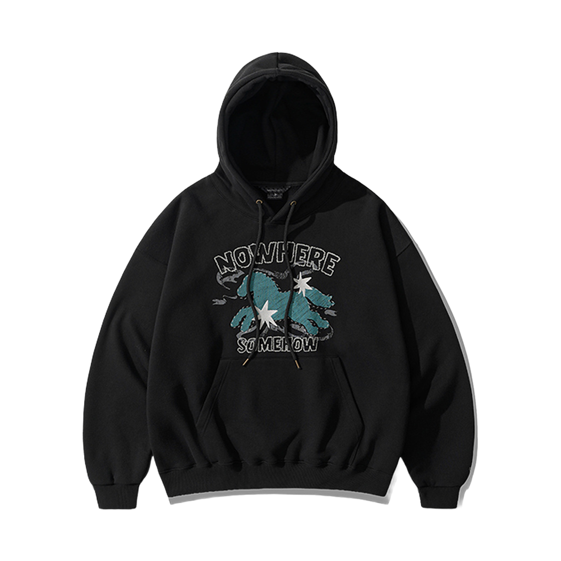 HSHD7879_black_29 WV PROJECT Howpony Hoodie Black HSHD7879