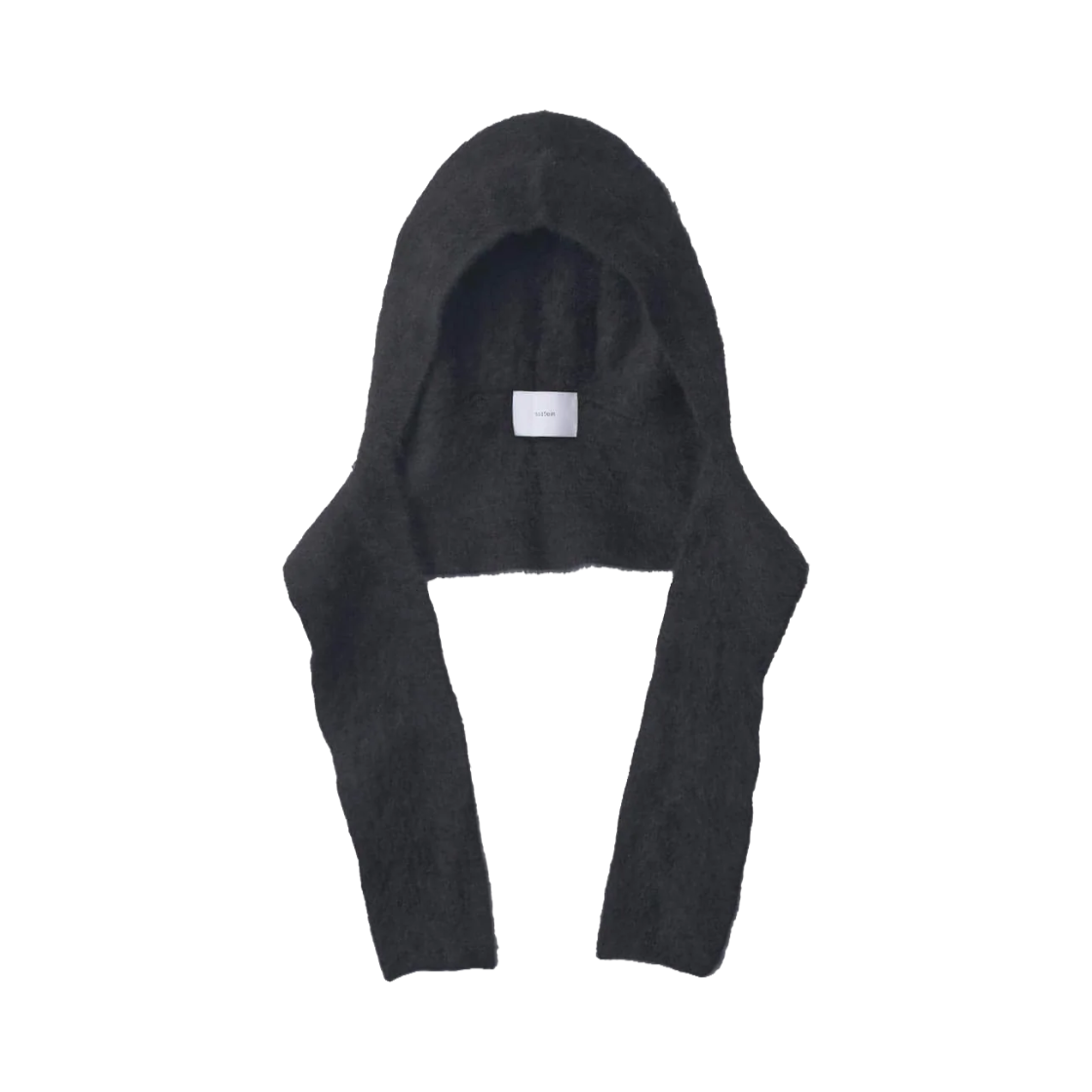 KM6DMU1SI02BK ssstein Cashmere Shaggy Balaclava Black - 26FW