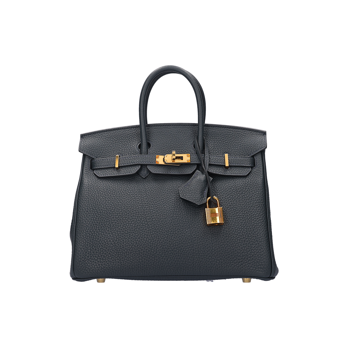 ITF8P47MD9A4 Hermes Birkin 25 Togo Bag Blue Nuit