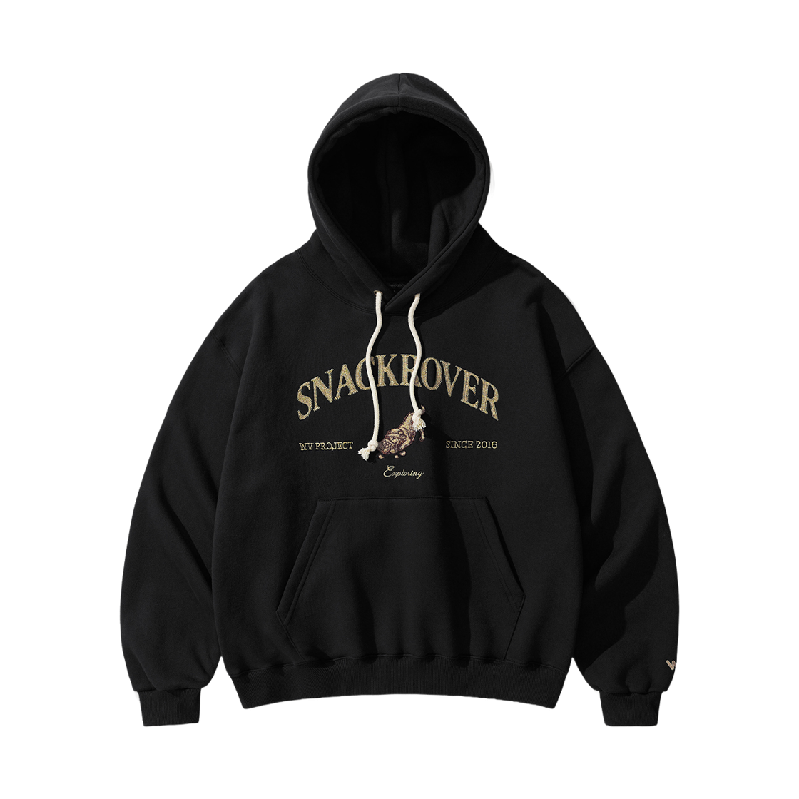 HSHD7887_black_29 WV PROJECT Snack Rover Hoodie Black HSHD7887