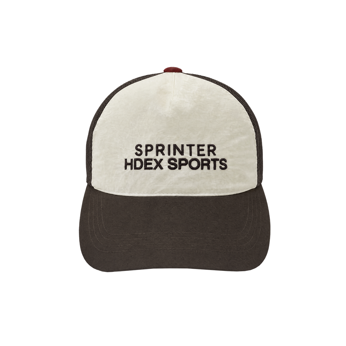H1AM3ULHT030BR HDEX Sprinter Running Mesh Cap Brown