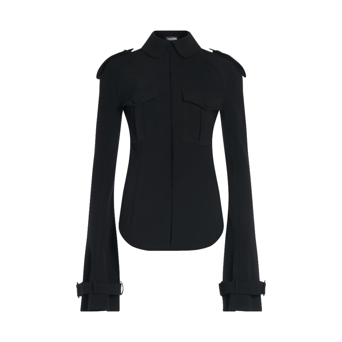 KW6DSHLJG01BK Jean Paul Gaultier Women The Military Shirt Black - 26FW
