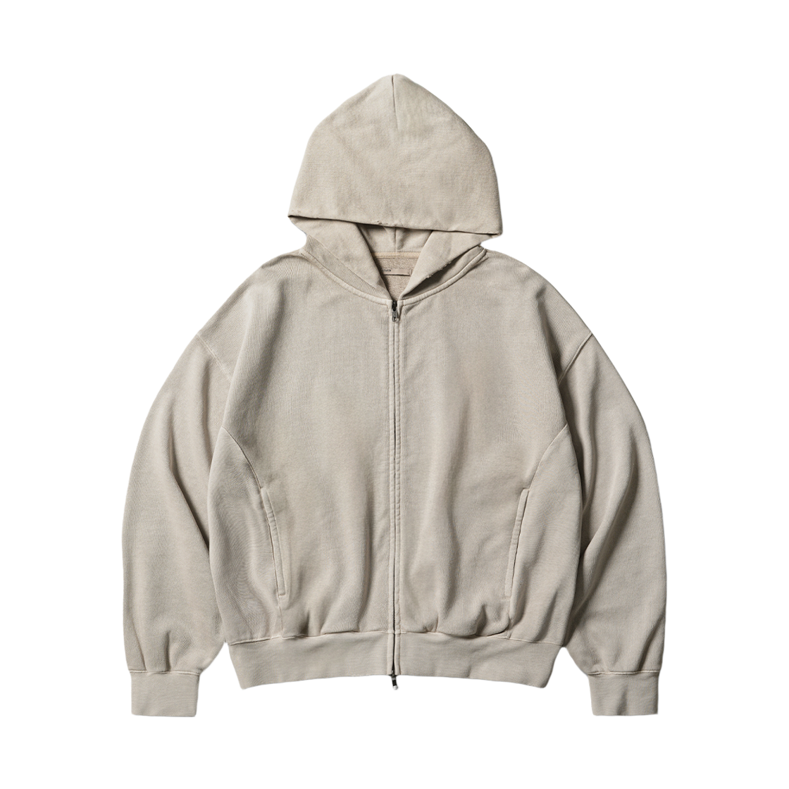 JUHD6966_stonegray_29 EZKATON Silinea Heavy Pigment Hood Zip-up Stonegray JUHD6966