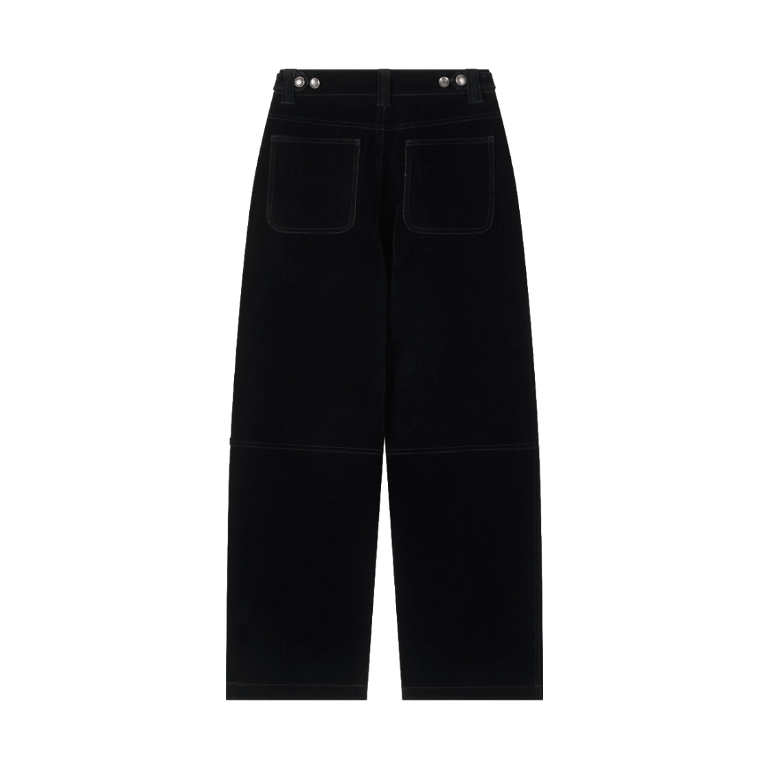 에핑글러 우먼 벨벳 데님 비주 팬츠 네이비 - 26FW(Epingler Women Velvet Denim Bijou Pants Navy- 26FW) - 2