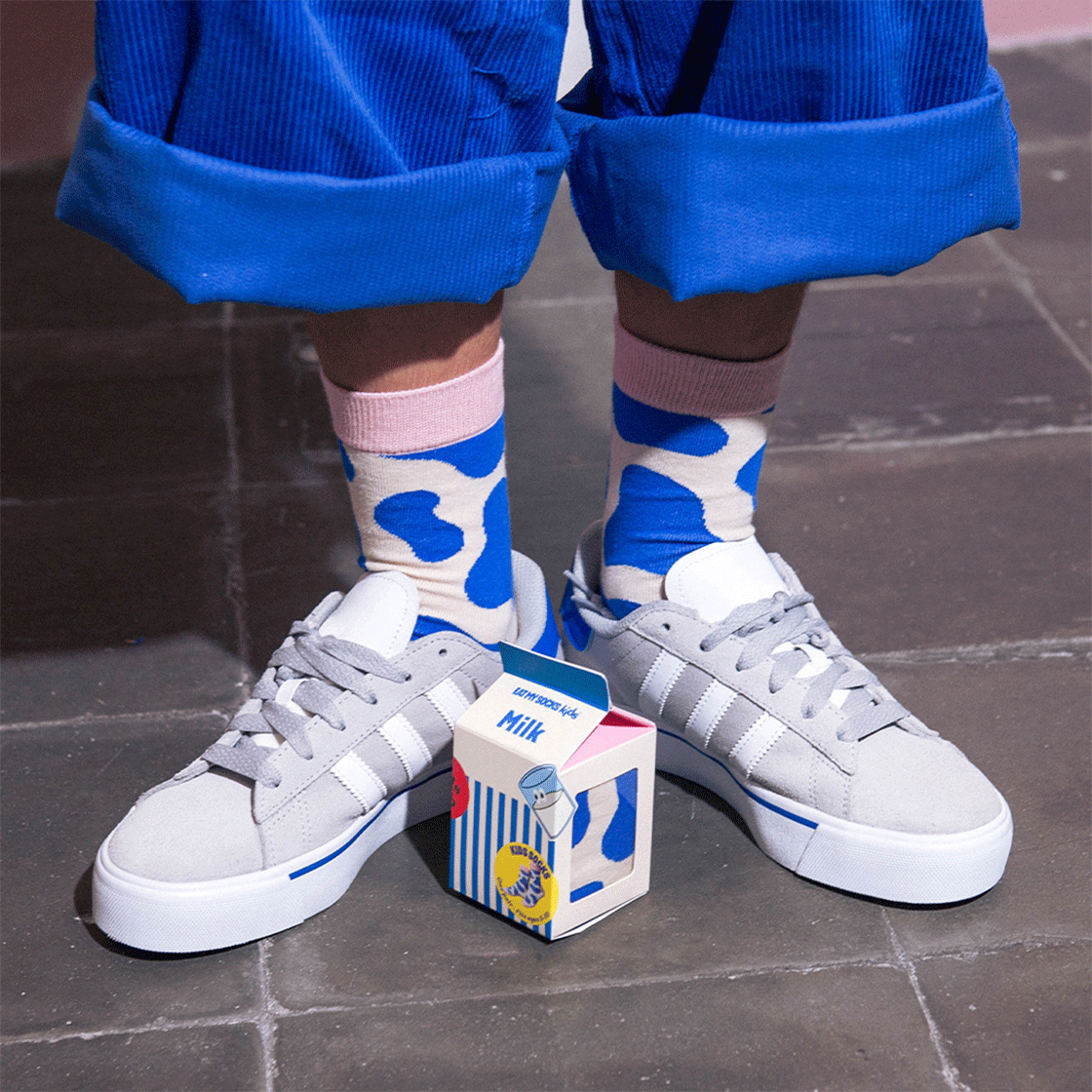 잇마이삭스 3D Milk 우유 키즈양말(Eat My Socks 3D Milk Kids) - 5