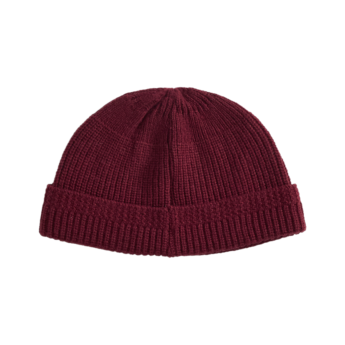 건지울른스 캐시미어 울 블렌드 와치캡 버건디(Guernsey Woollens Cashmere Wool Blend Watch Cap Burgundy) - 2