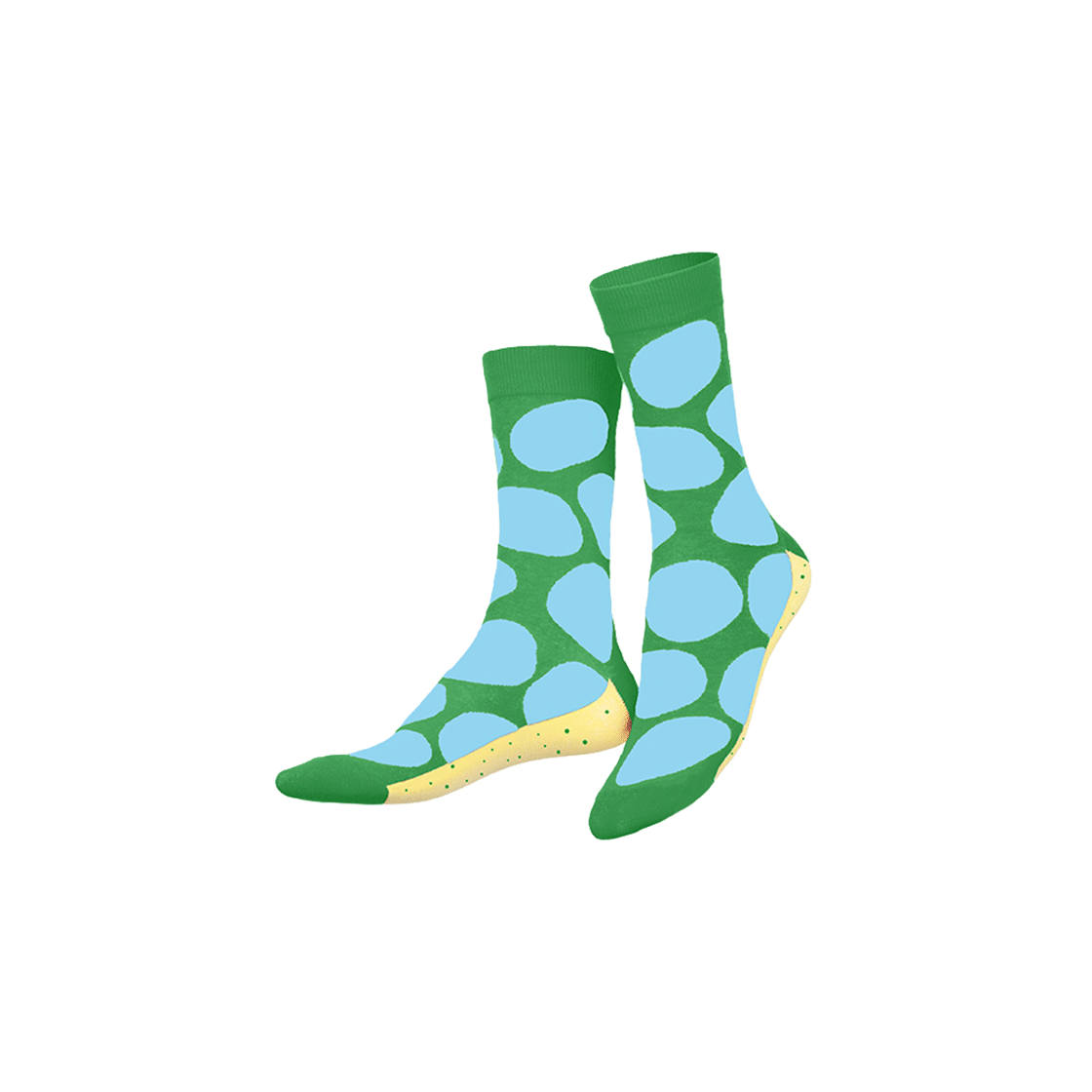 잇마이삭스 3D Salty Chips Green 감자칩 그린 삭스 양말(Eat My Socks 3D Salty Chips Green) - 2