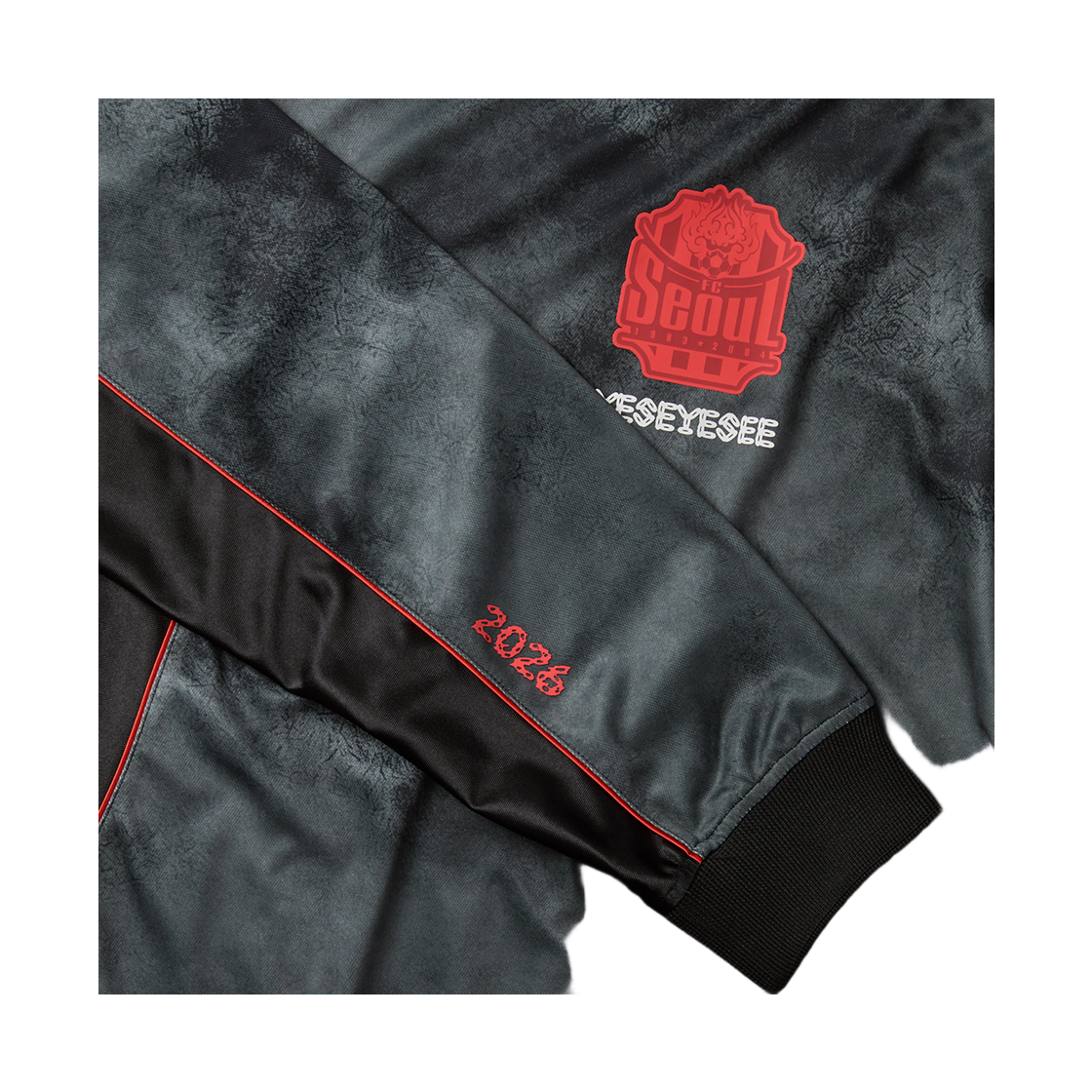 [KREAM 단독] 예스아이씨 X 에프씨서울 써드 롱슬리브 저지 블랙([KREAM 단독] YESEYESEE X FC SEOUL L/S Third Jersey Black) - 4