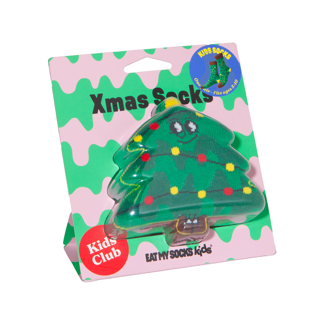 3D Xmas Tree Kids Eat My Socks 3D Xmas Tree Kids
