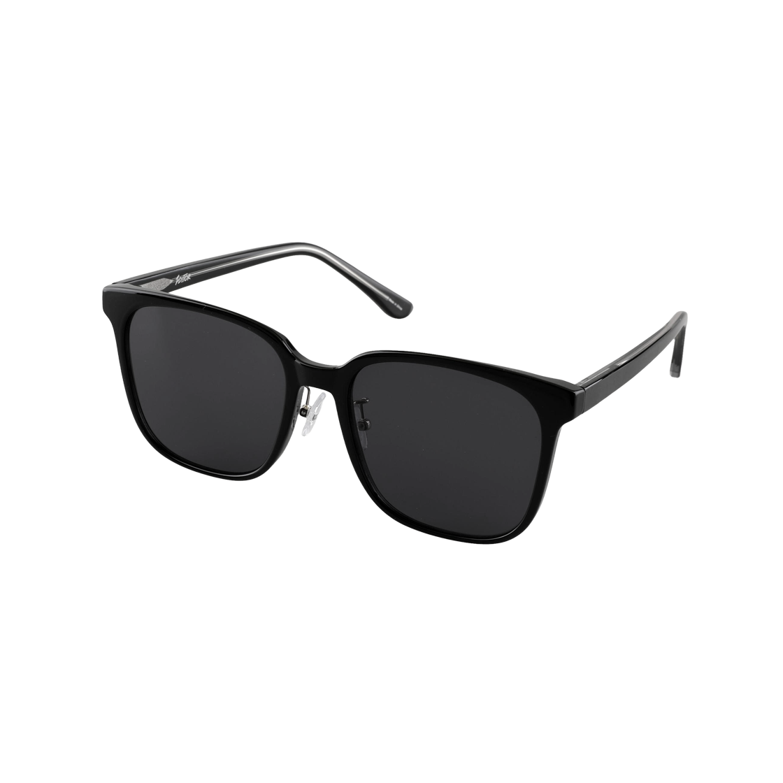 투디터 IEW 남자 여자 패션 사각 뿔테 빅사이즈 자외선차단 선글라스 C1 블랙(2DITOR IEW Men Women Fashion Square Horn-Rim Big-Size UV Protection Sun Glass C1 Black)