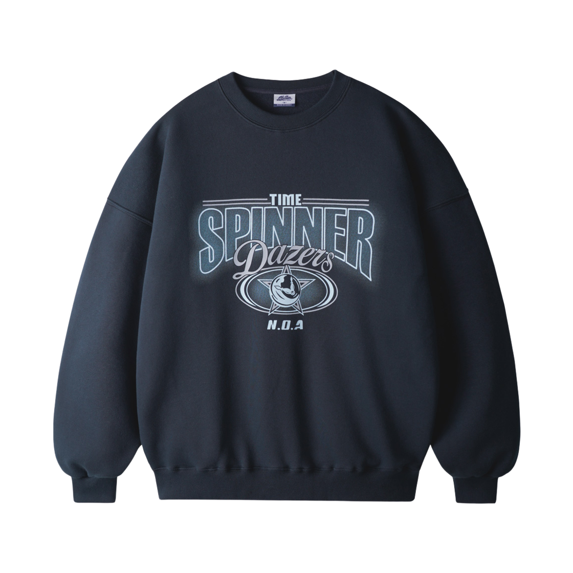 ISMT9206_navy_29 PUNCHLINE Spinner Sweatshirt Navy ISMT9206