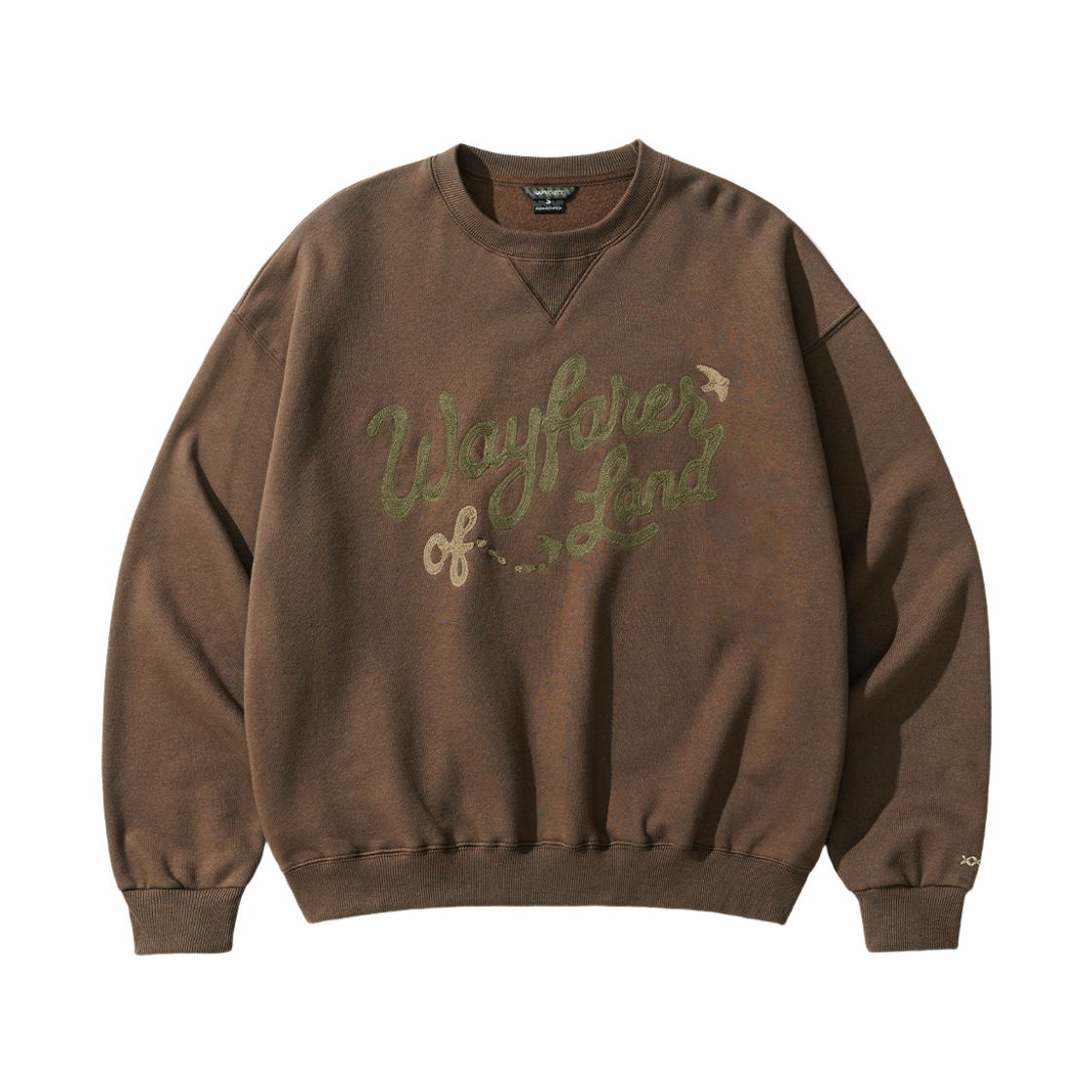 더블유브이프로젝트 웨어페어러 맨투맨 브라운 JIMT7889(WV PROJECT Wayfarer Sweatshirt Brown JIMT7889)