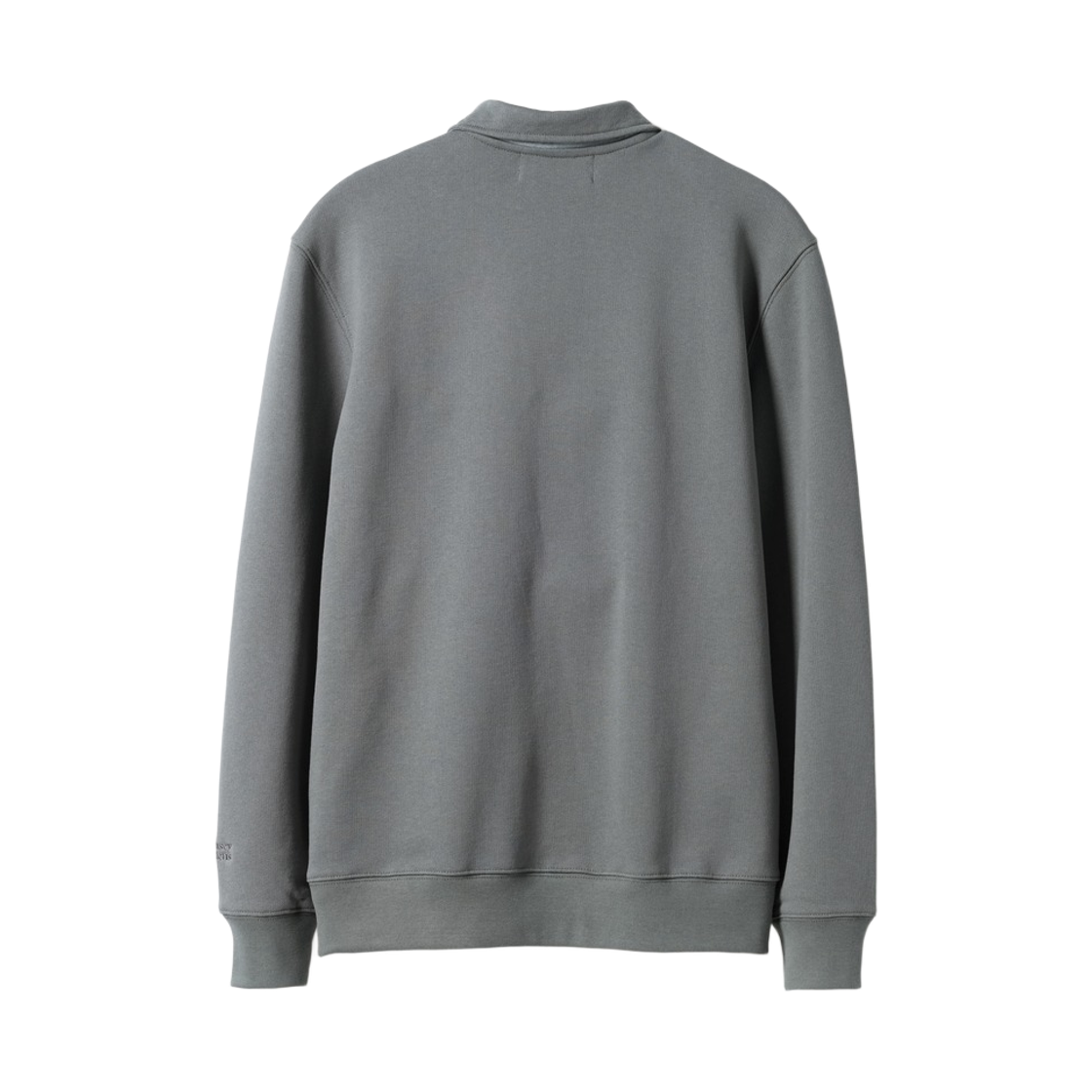 건지울른스 버튼 카라 비조 스웻셔츠 올리브(Guernsey Woollens Button Collar Throat Latch Sweatshirt Olive) - 2