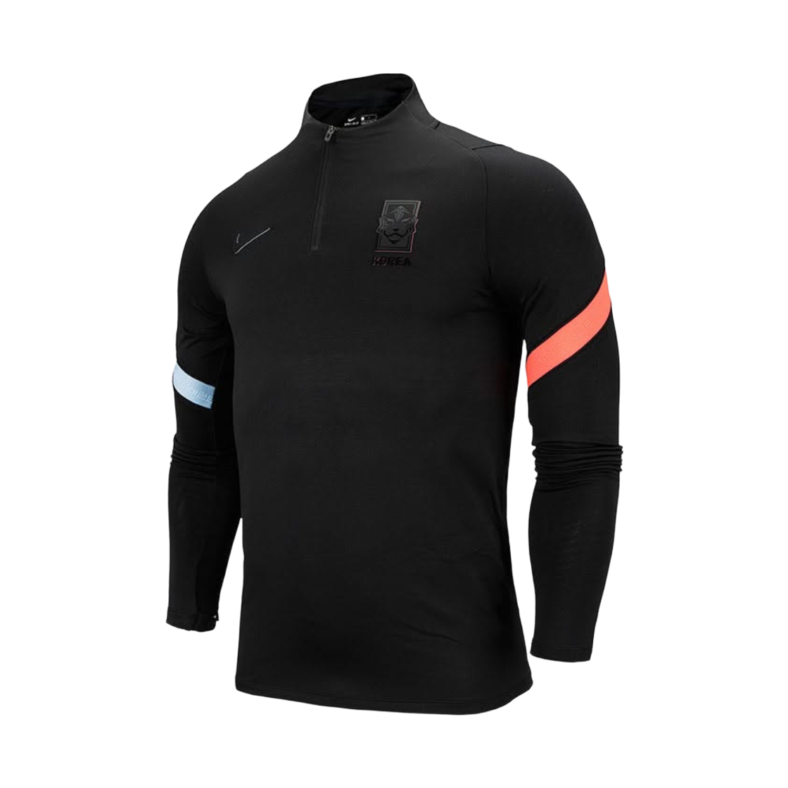 CQ9174-010 Nike Korea Dri-Fit Strike Drill Top Black Royal Tint (CQ9174-010) (Non Marking Ver.)