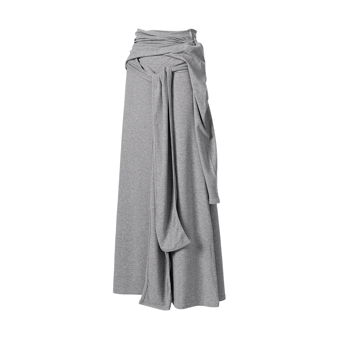 더바이닐하우스 드레이프 맥시 원피스(W) 그레이(Thevinylhouse Draped Maxi One-Piece(W) Grey) - 5