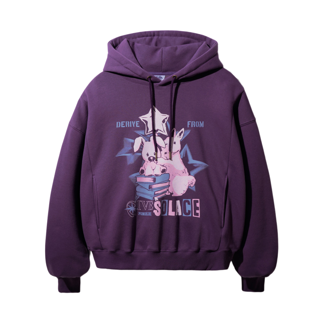 ISHD9170_dahliapurple_29 PUNCHLINE Friendly Hoodie Dahliapurple ISHD9170
