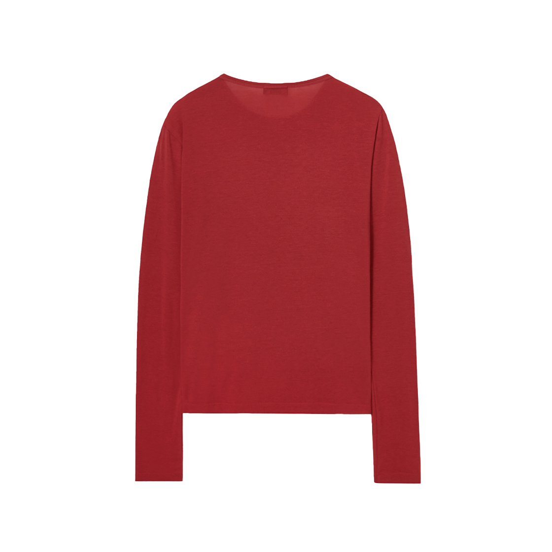 시메트릭 퍼센트 베이직 롱 슬리브 티셔츠 레드(symmetric percent Basic Long Sleeve TS Red) - 2