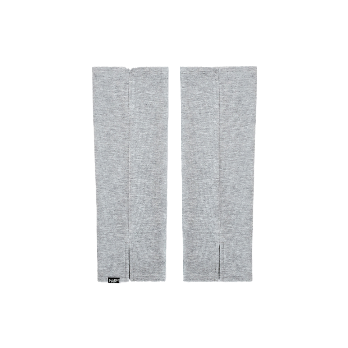 SW2F4AC04MG symmetric percent Comfort Rib Leg Warmer Melange Grey