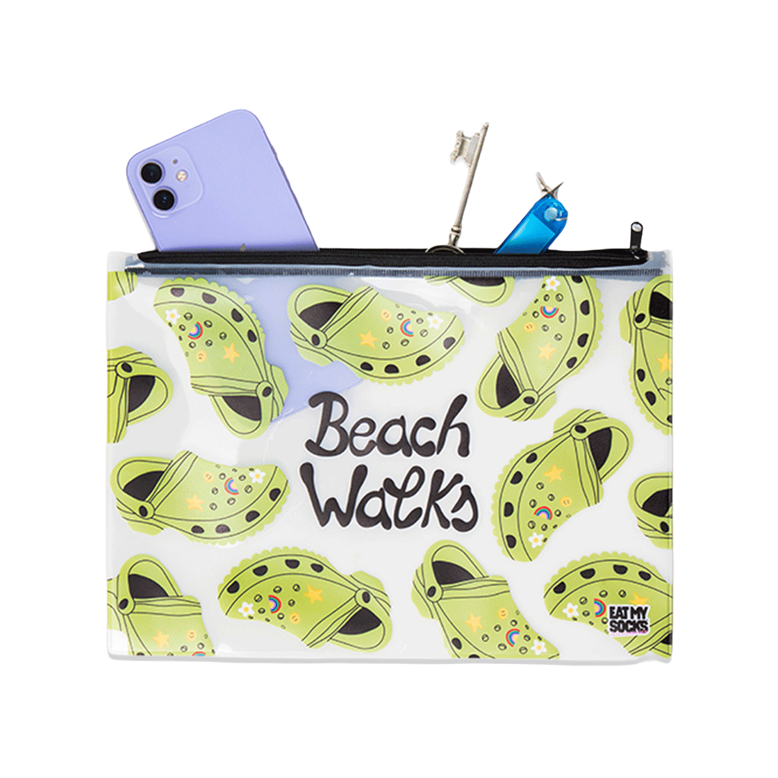 Beach Walks PVC Bag Eat My Socks Beach Walks PVC Bag