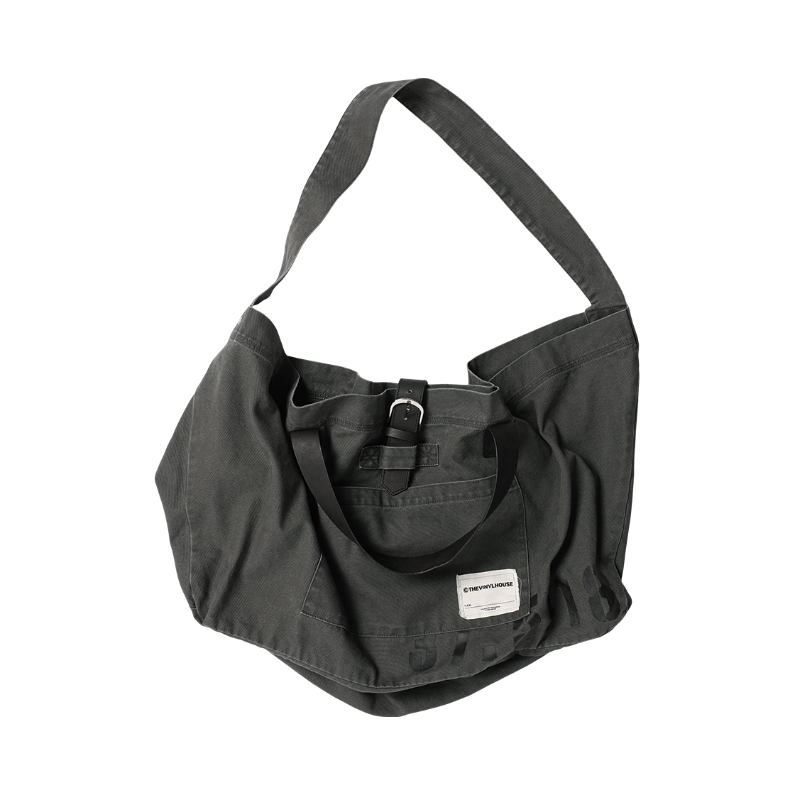 더바이닐하우스 새들 빅백 차콜(Thevinylhouse Saddle Big Bag Charcoal) - 3