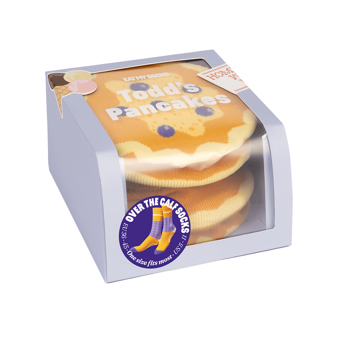 3D Pancakes Eat My Socks 3D Pancakes