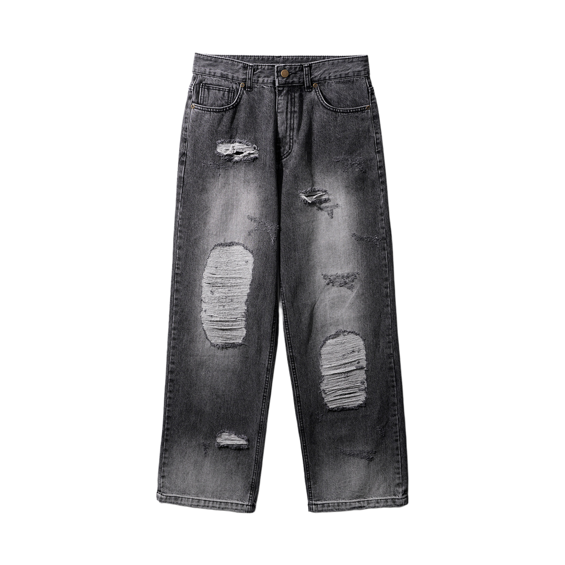 JJLP9158_vintageblack_29 PUNCHLINE Heavy Destroyed Washing Denim Pants Vintageblack JJLP9158