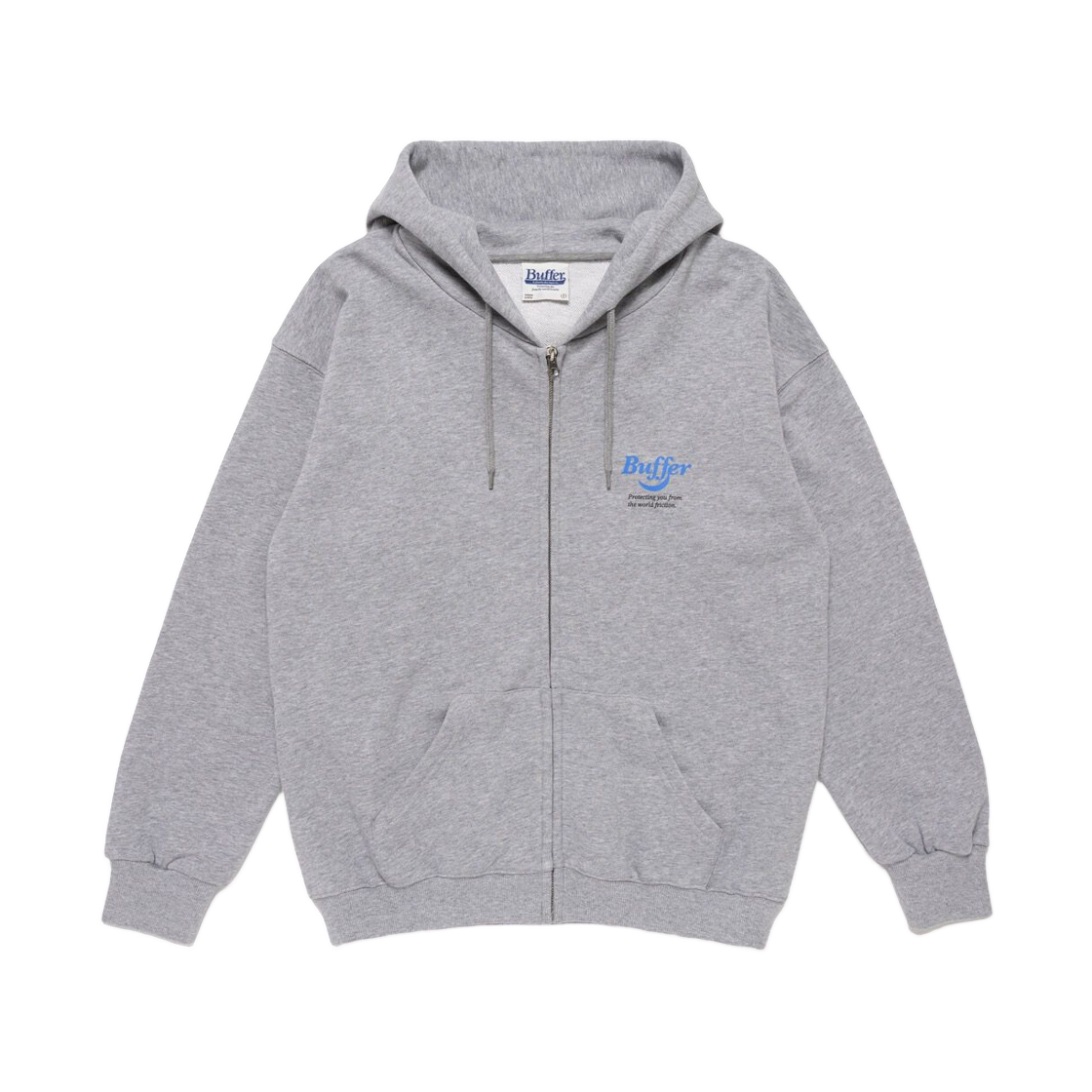 버퍼 스웨이 집업 후드 그레이(Buffer Sway Zip Up Hoody Gray) - 2