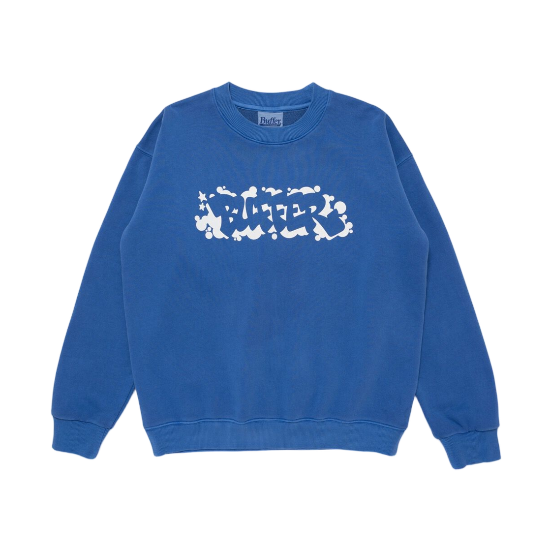 버퍼 퍼프 크루 스웨트 네이비(Buffer Puff Crew Sweat Navy)