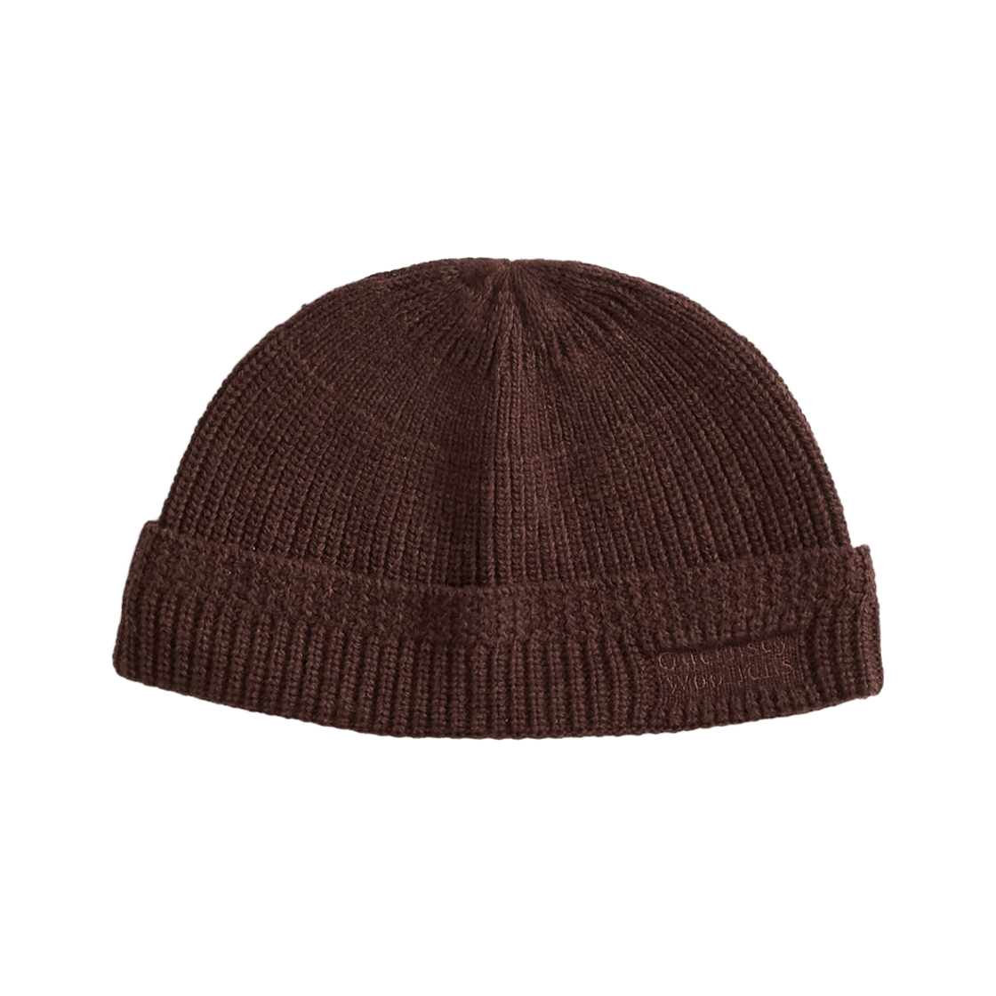 건지울른스 캐시미어 울 블렌드 와치캡 브라운(Guernsey Woollens Cashmere Wool Blend Watch Cap Brown)