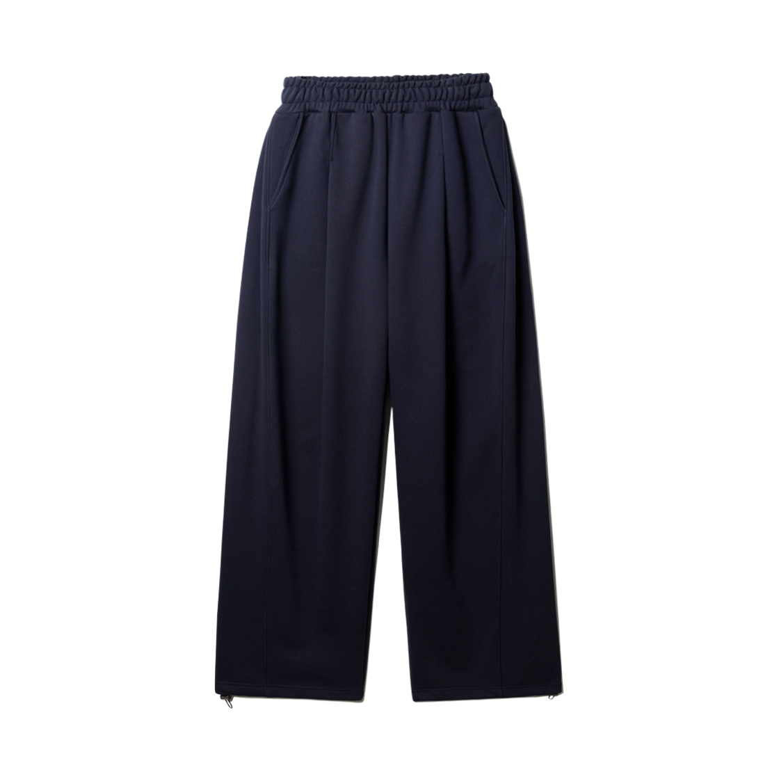 ISLP9150_navy_29 PUNCHLINE Saibah Tuck Sweat Pants Navy ISLP9150