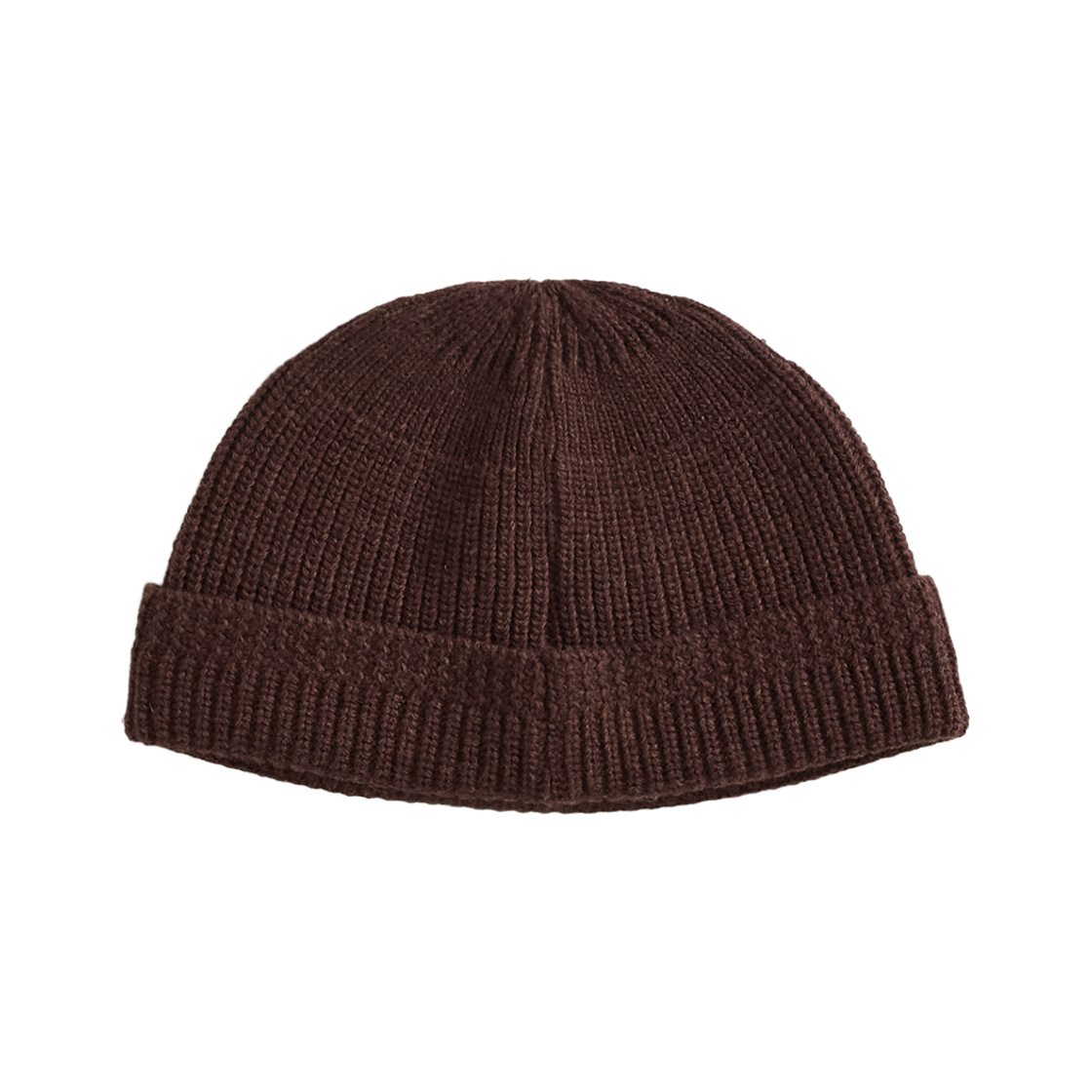 건지울른스 캐시미어 울 블렌드 와치캡 브라운(Guernsey Woollens Cashmere Wool Blend Watch Cap Brown) - 2