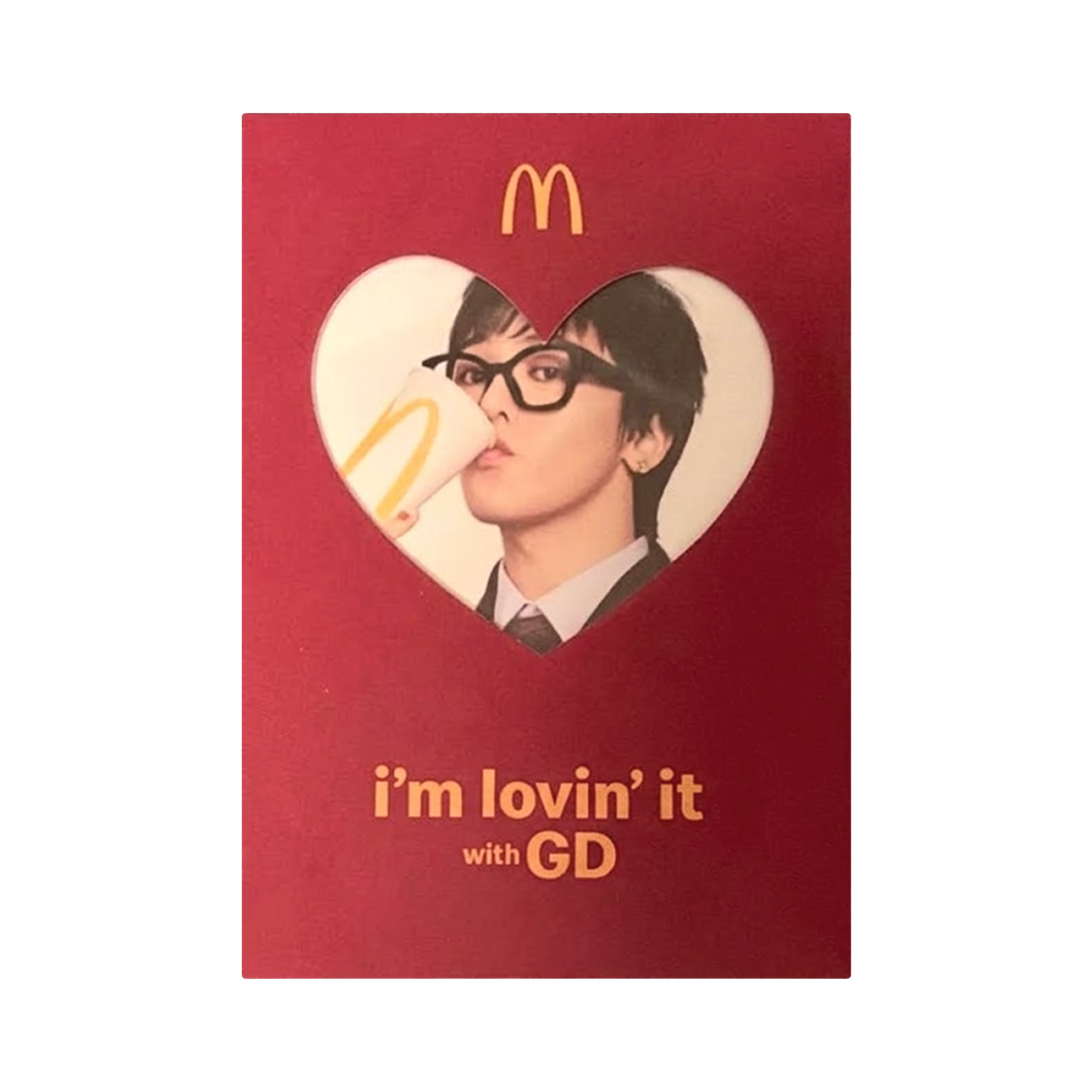 - McDonald's x G-DRAGON Photocard Pack (3 Cards)