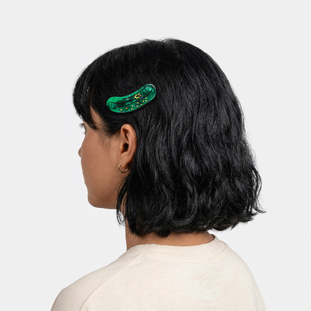 잇마이삭스 Pickle 피클 헤어핀 머리핀(Eat My Socks Pickle Hair Clips) - 2