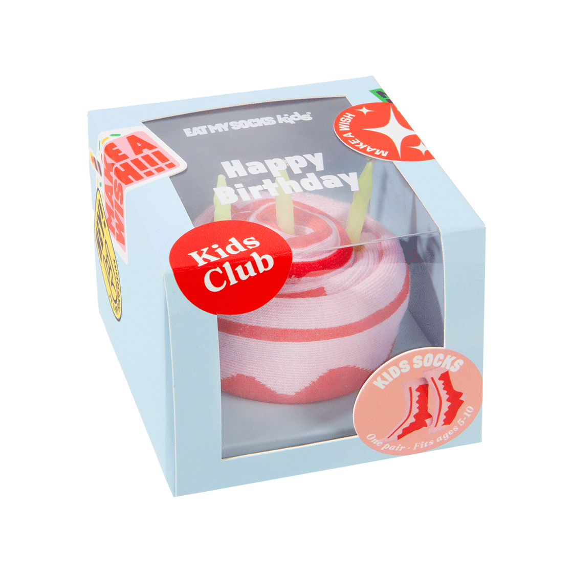 3D HBD Kids Eat My Socks 3D HBD Kids