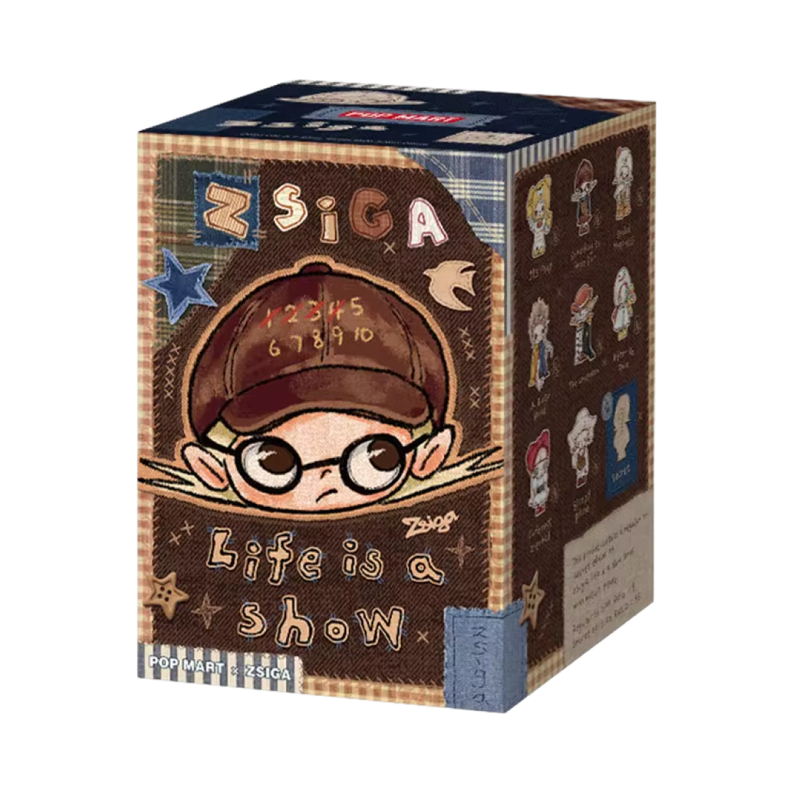 - Pop Mart Zsiga Life Is A Show Series Mini Action Figure Sealed Case (1 Blind Box)