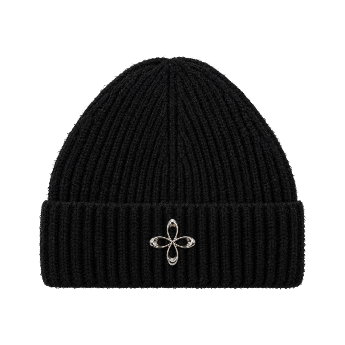[주문제작] 써저리 클로버 로고 비니 버전.3 블랙([주문제작] Surgery Clover Logo Beanie Ver.3 Black)