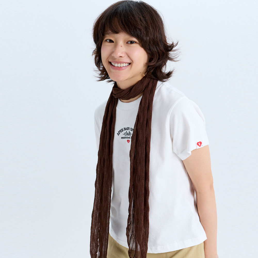 마크니 소프티 크림 살랑 스카프 브라운(MACNI Softy Cream Sallang Scarf Brown) - 3