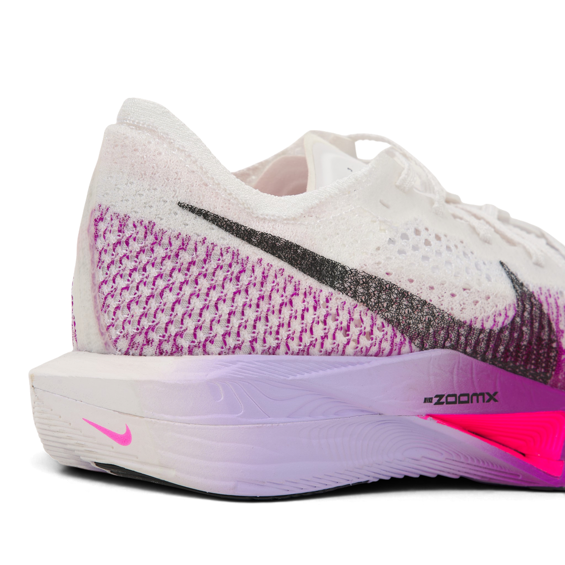 (W) 나이키 줌X 베이퍼플라이 넥스트% 3 화이트 비비드 퍼플((W) Nike ZoomX Vaporfly Next% 3 White Vivid Purple) - 8