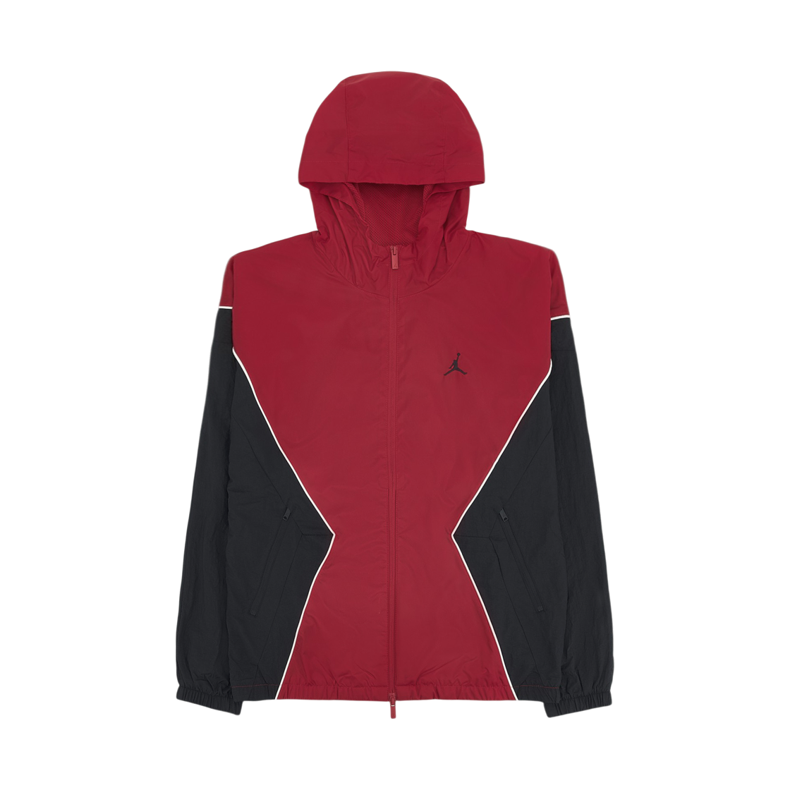 HF9333-636 Jordan Brooklyn Hoodie Draft Jacket Varsity Red Black - Asia