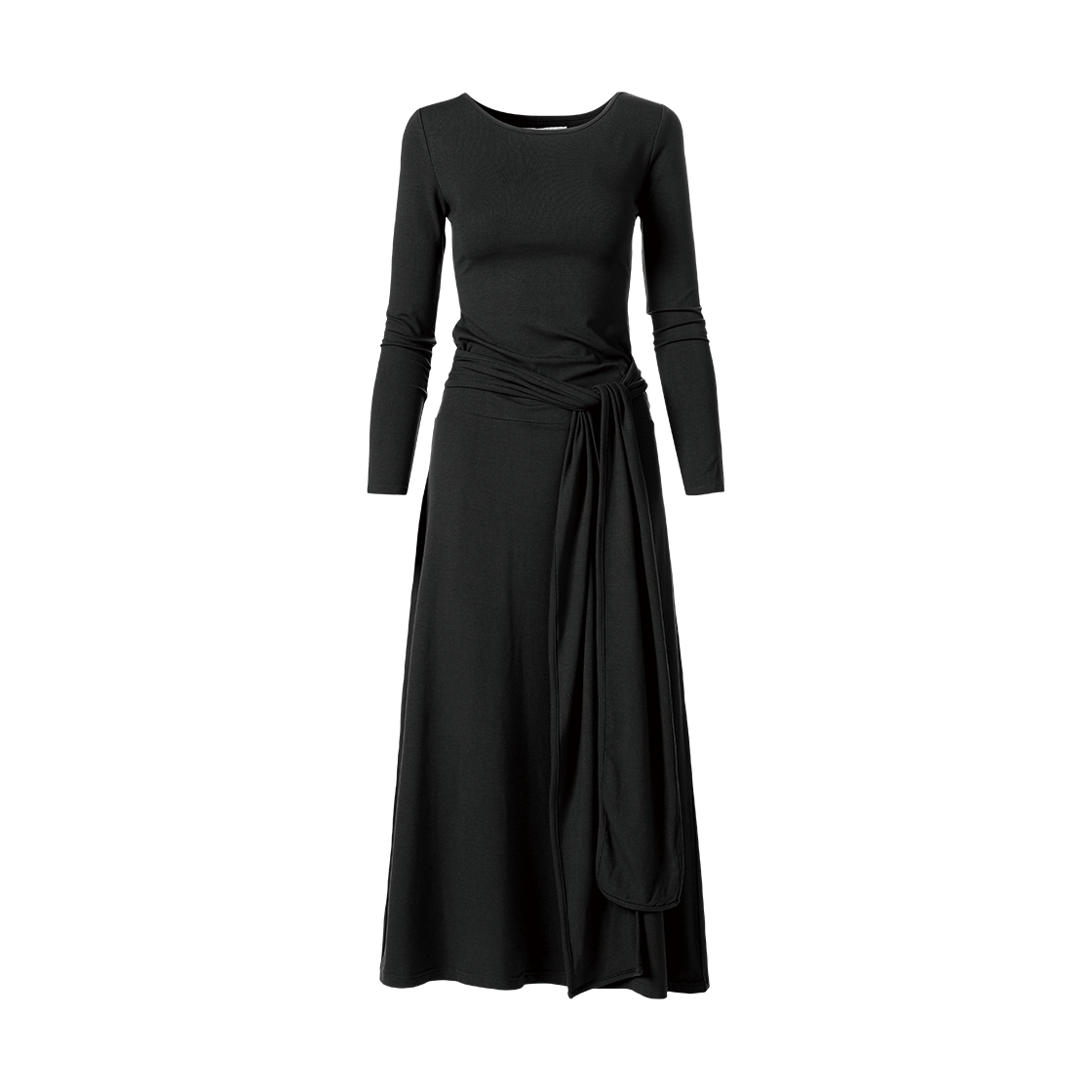 더바이닐하우스 드레이프 맥시 원피스(W) 차콜(Thevinylhouse Draped Maxi One-Piece(W) Charcoal)